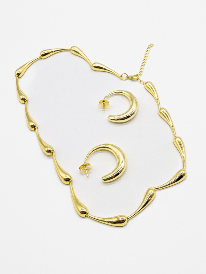 Set bijuterii Lakrima Auriu