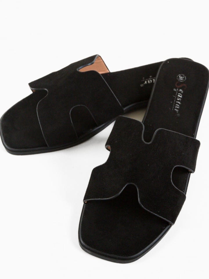 Papuci dama Alochis Negri