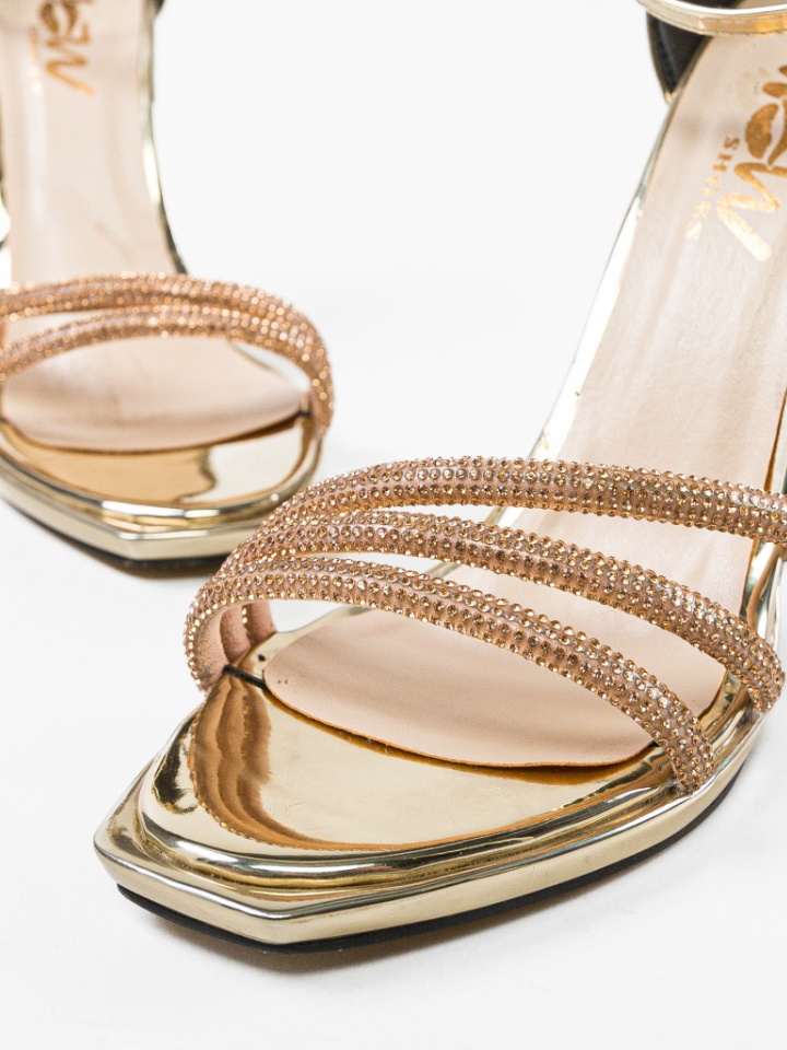 Sandale cu toc Geamelya Negri 2