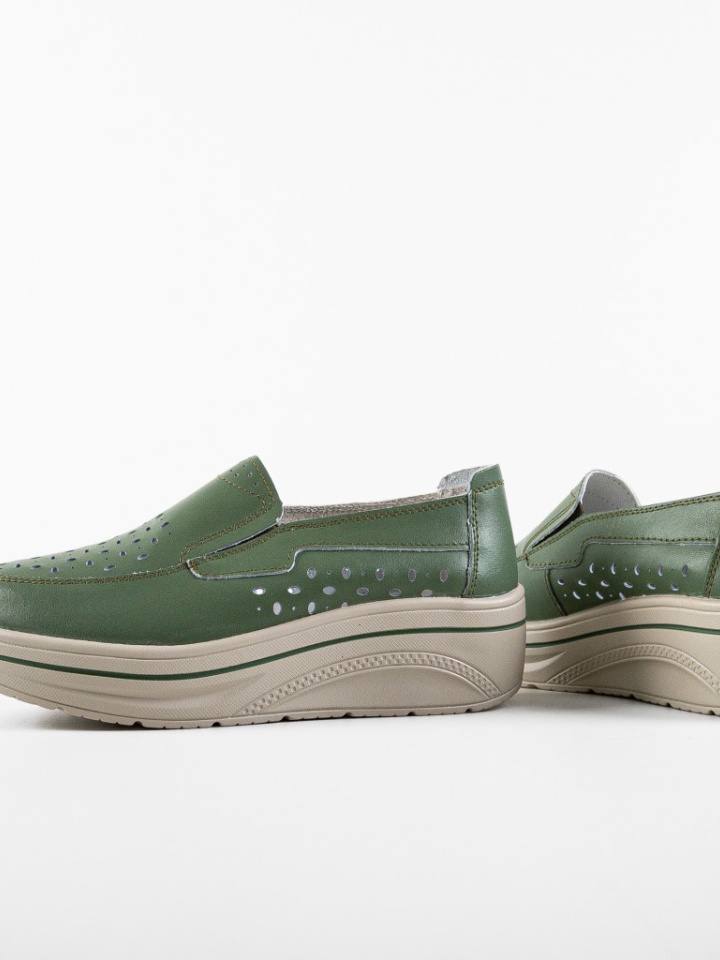 Pantofi Casual Olifram Verzi