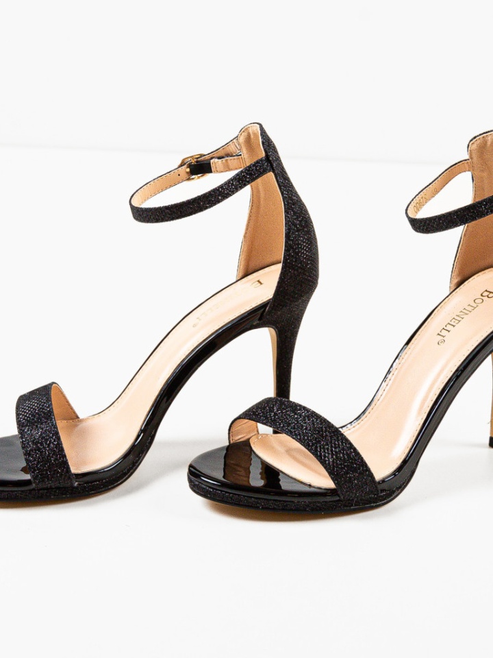 Sandale cu toc Krijo Negri