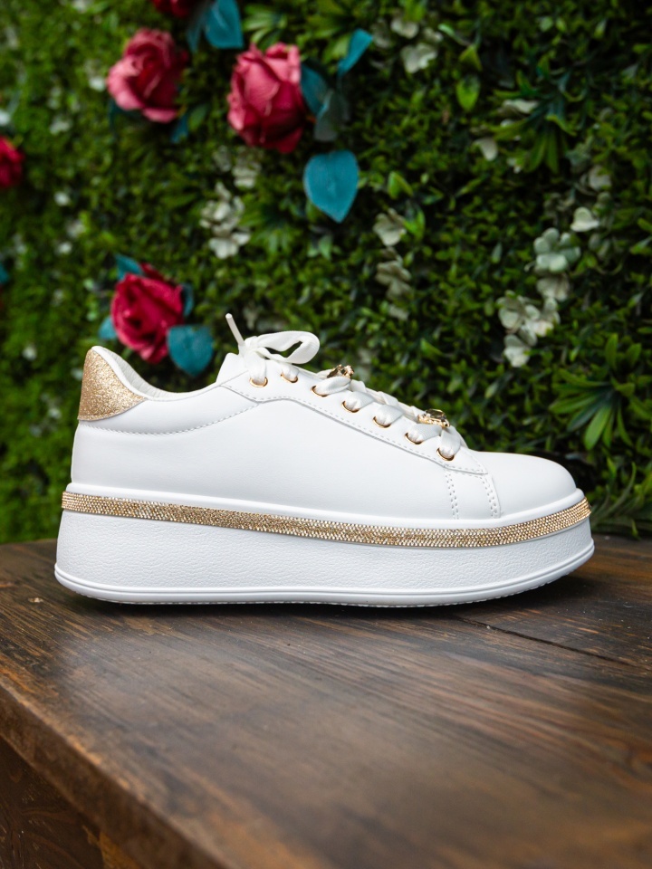 Sneakers dama Weland Rosii