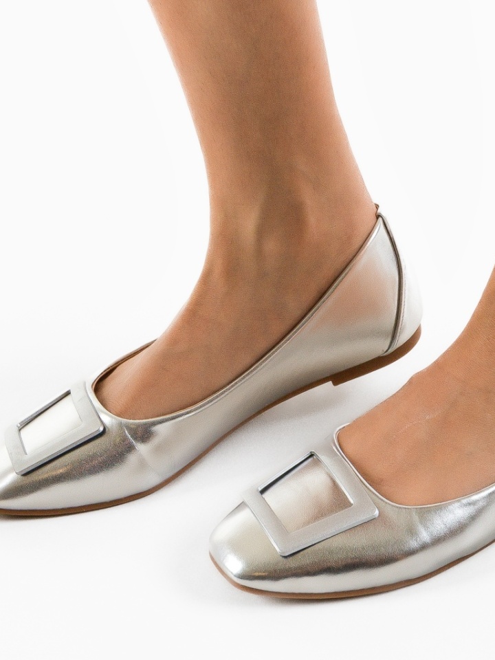 Balerini dama Harper Argintii