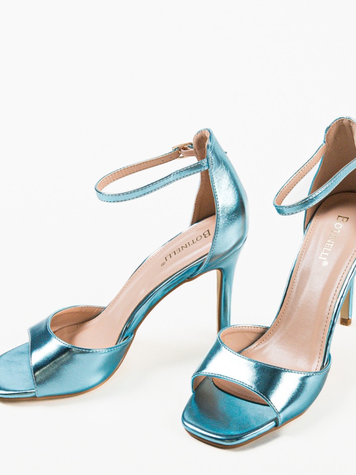 Sandale cu toc Moroilo Negre