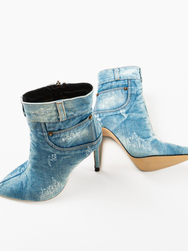 Botine dama Sharkbay Negre