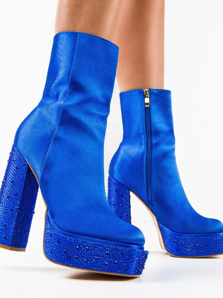 Botine dama Afolayan Albastre