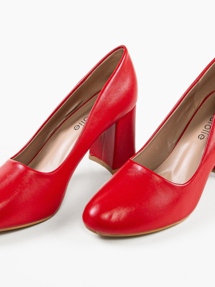 Pantofi dama Bright Rosii 2