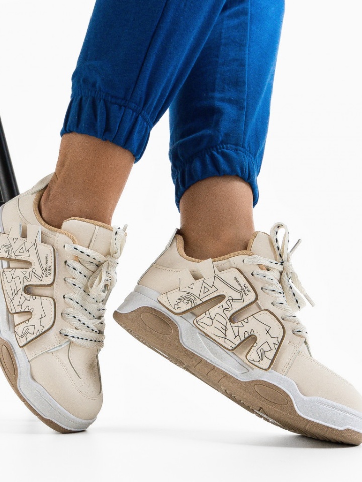 Sneakers dama Kamal Khaki