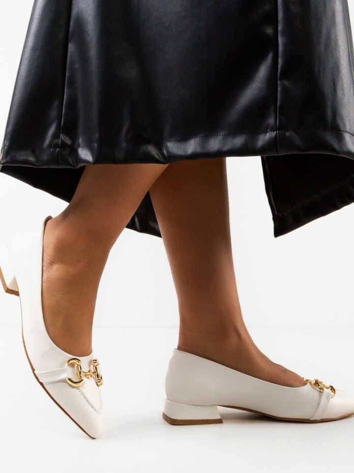 Pantofi dama Lipse Albi