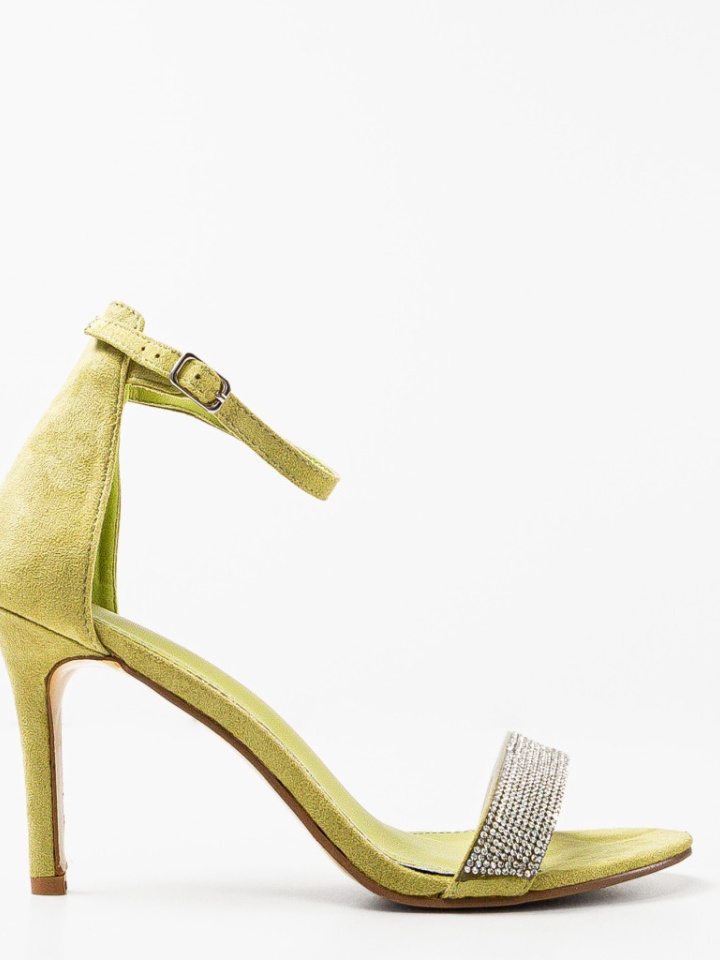 Sandale cu toc Kandrev Fuchsia