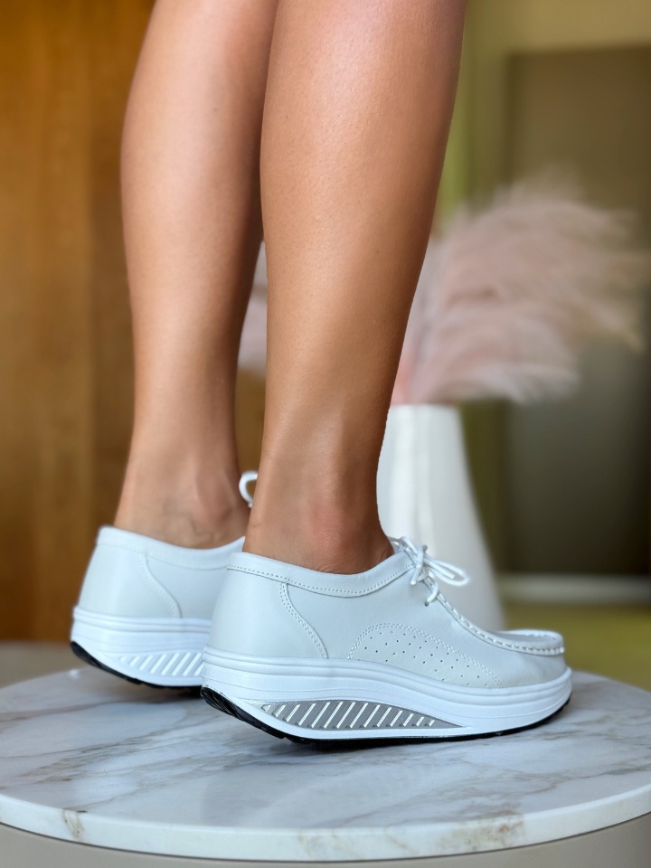 Pantofi Casual Roly Alb 2