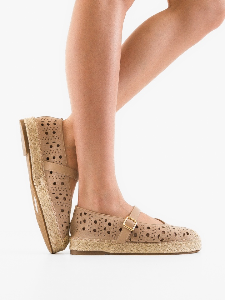Espadrile dama Richie Khaki