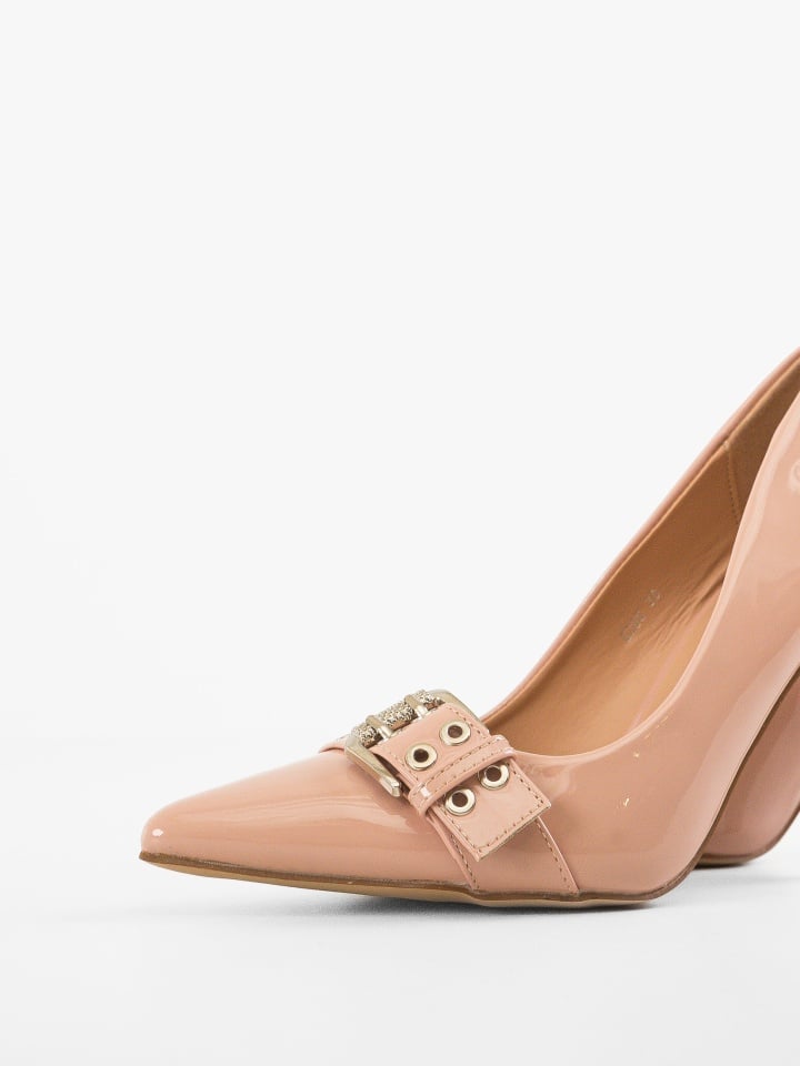 Pantofi stiletto dama Hafsa Nude