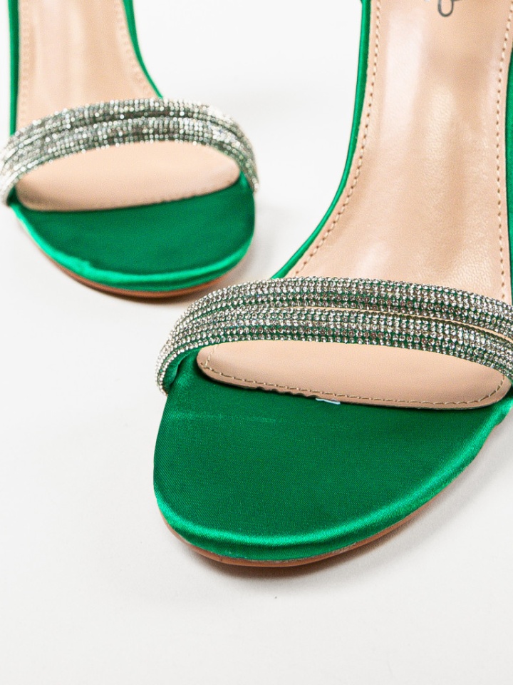 Sandale cu toc Seoul Fuchsia