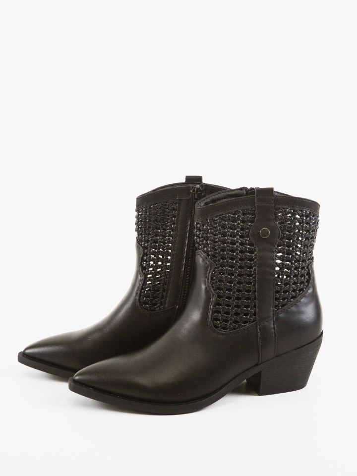 Botine dama Fran Negre