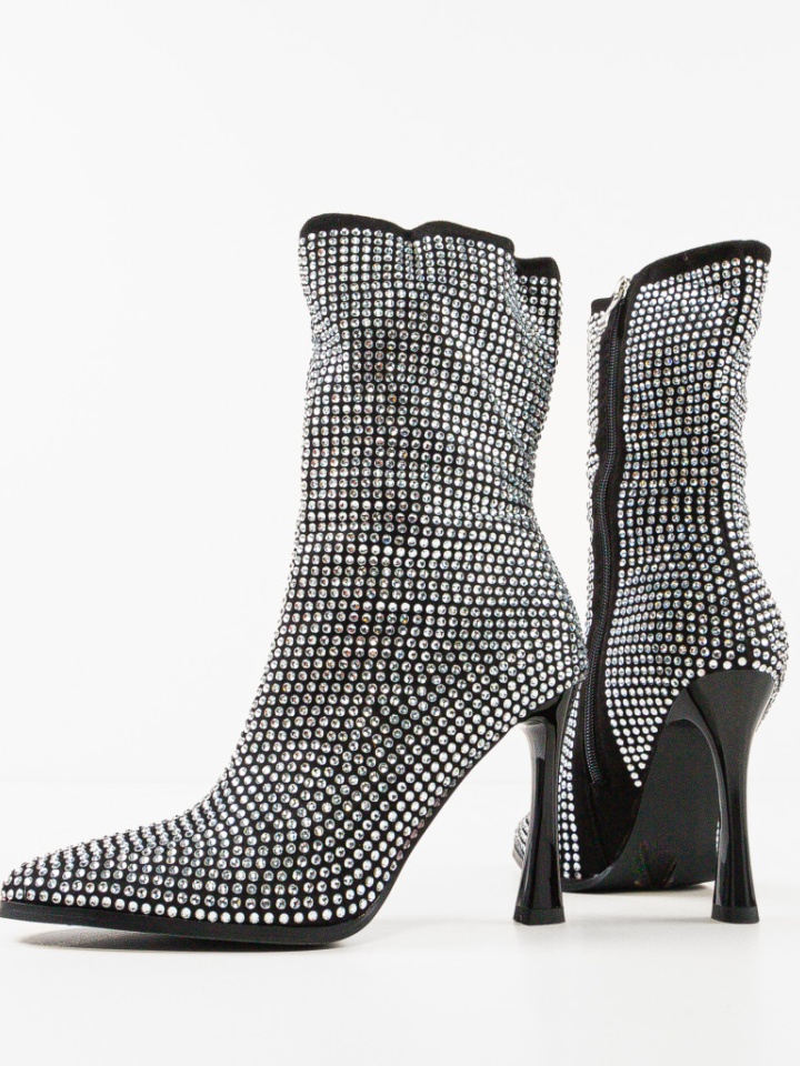 Botine dama Wobiza Negre