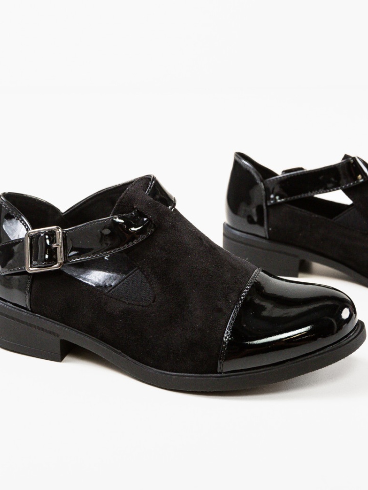 Pantofi casual dama Vantajas Negri 2