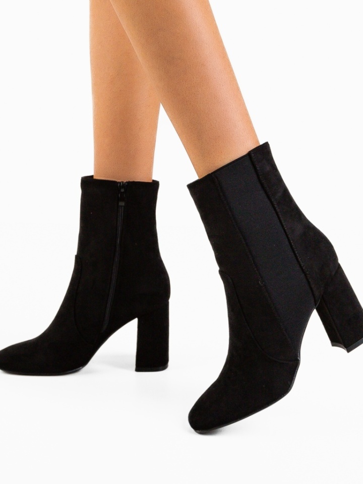 Botine dama Linds Negre 3