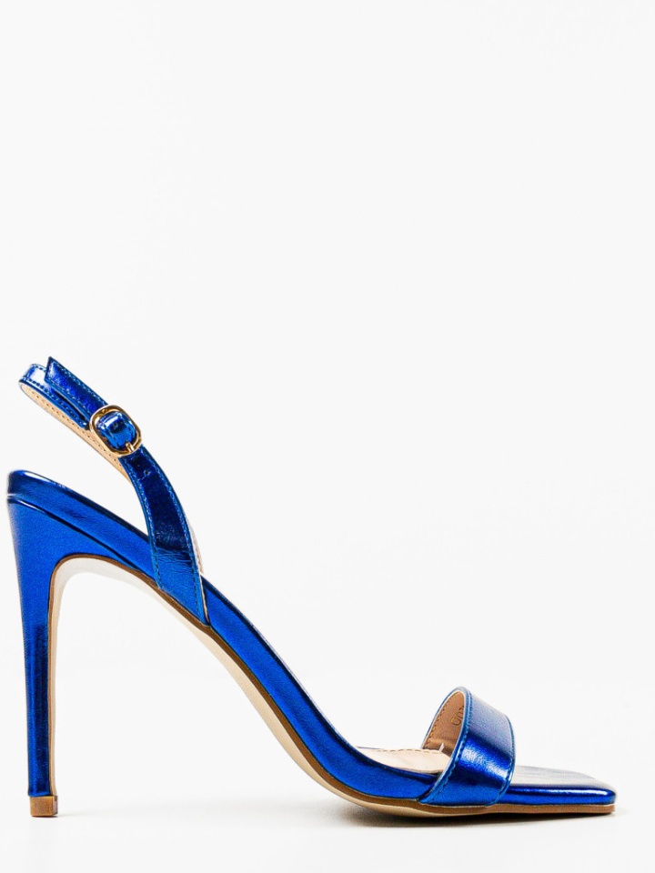 Sandale cu toc Ynyman Albe