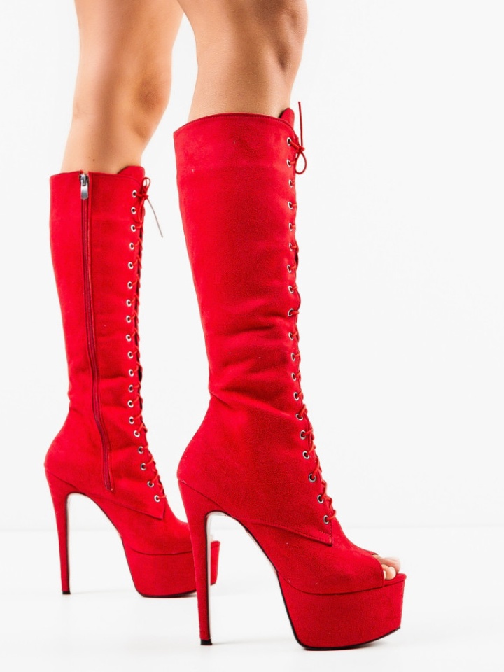 Cizme dama Yruya Rosii