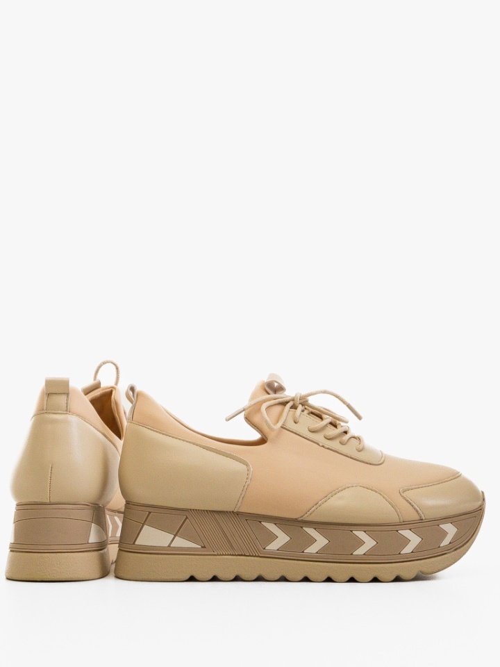 Sneakers dama Gazy Bej