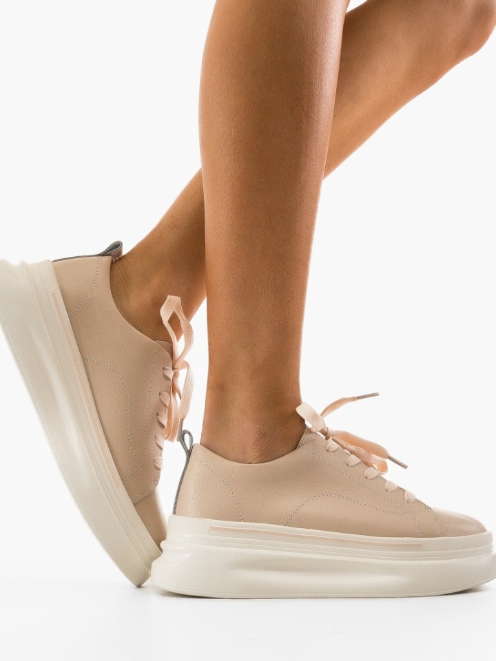 Sneakers dama Rowna Bej