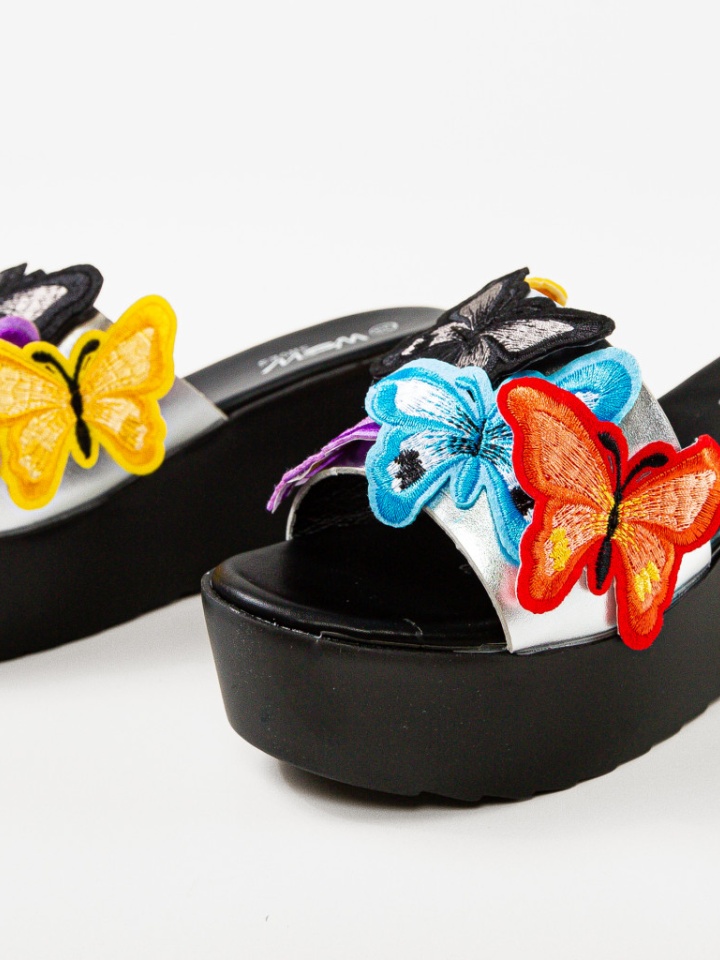 Platforme dama Inuma Argintii