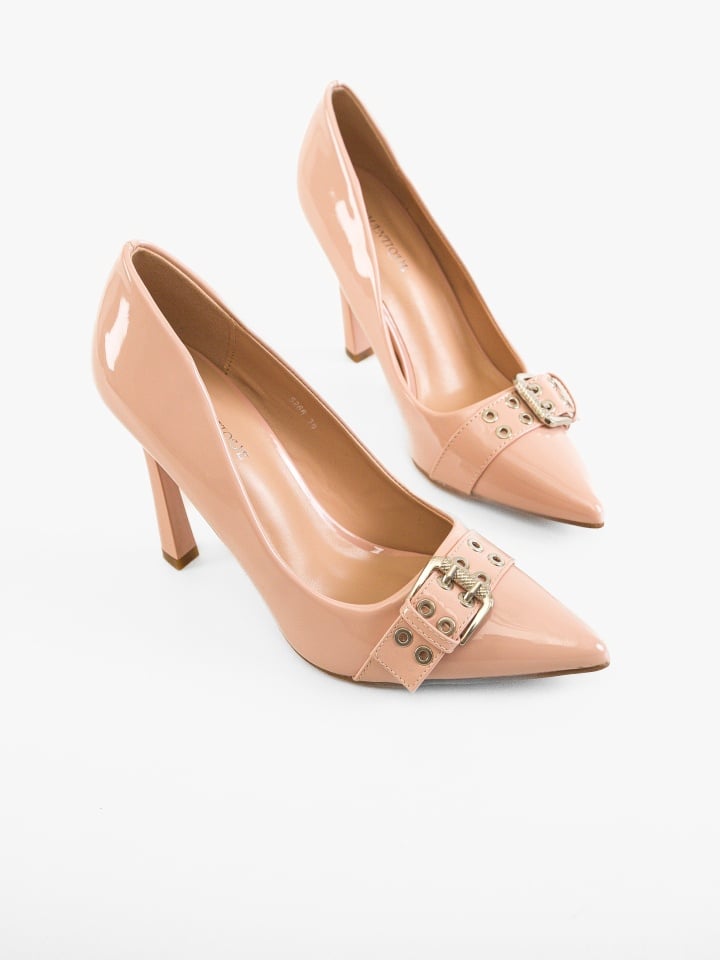 Pantofi stiletto dama Hafsa Nude