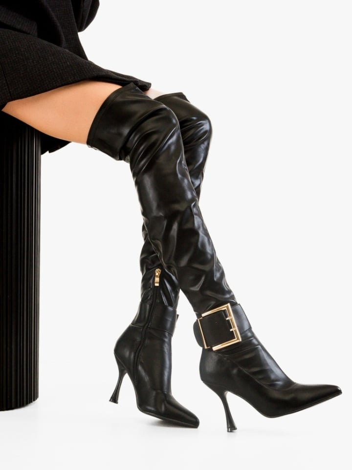 Cizme dama Solenne Bej