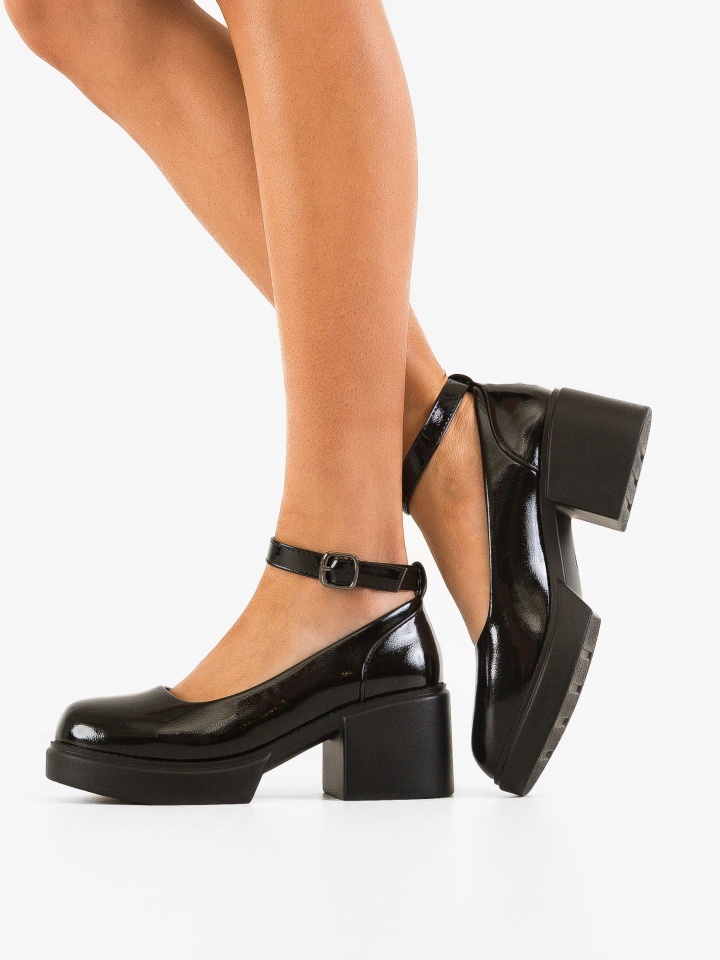 Pantofi dama Grima Negri 3