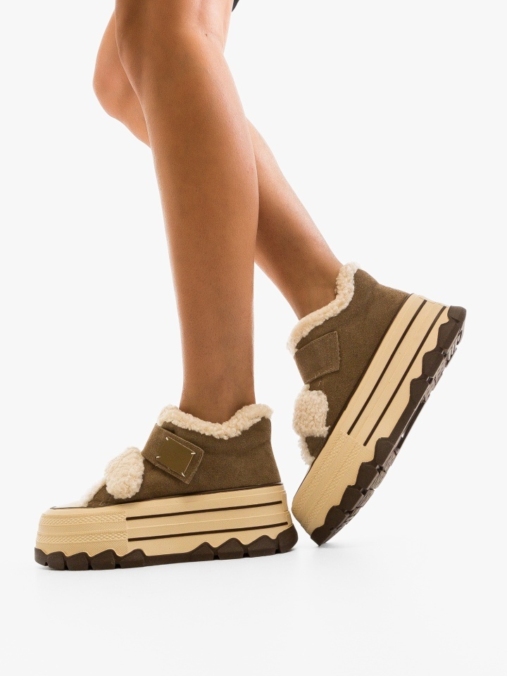 Sneakers dama Ojuh Camel