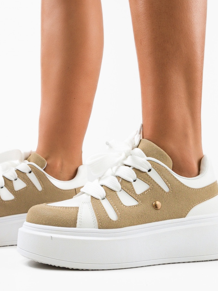 Sneakers dama Zohai Khaki