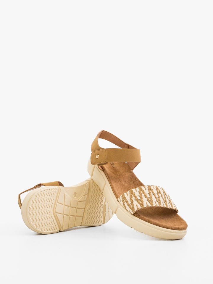 Sandale dama Feciulia Camel