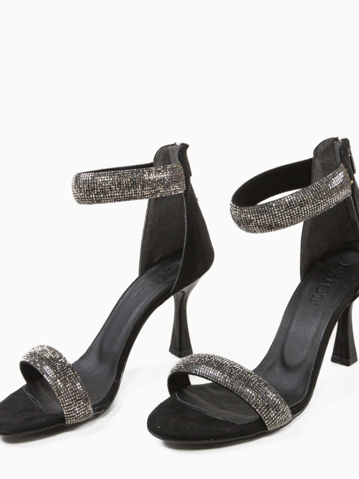 Sandale cu toc Nae Negre