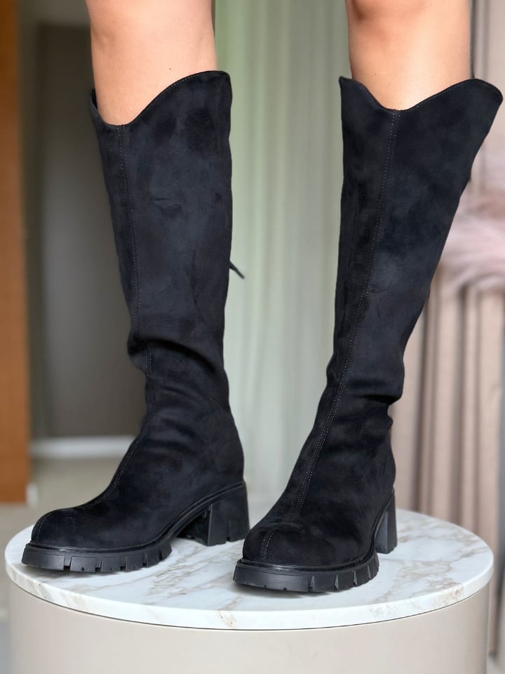 Cizme dama Simon Negre 2