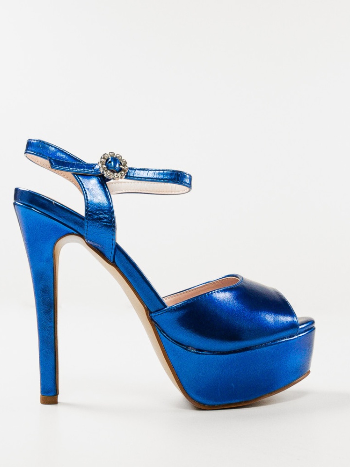 Sandale cu toc Moctez Negre