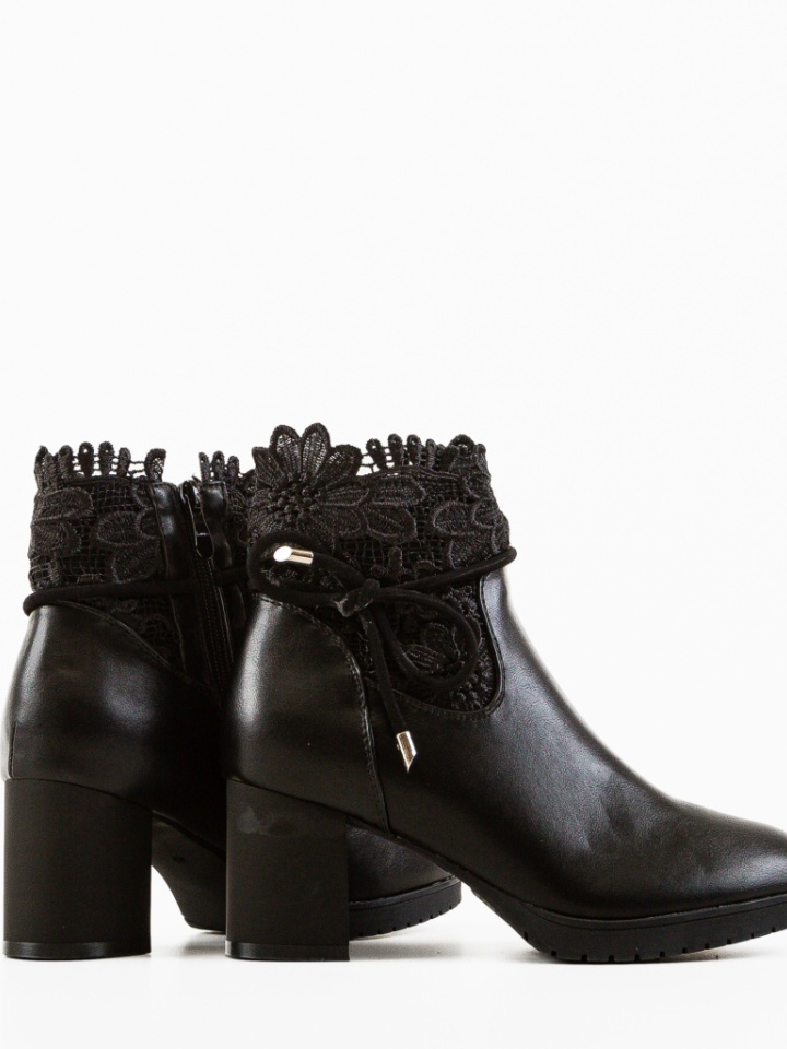 Botine dama Nelnel Negre 2