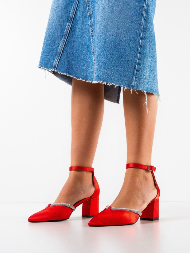 Pantofi dama Flimox Rosii