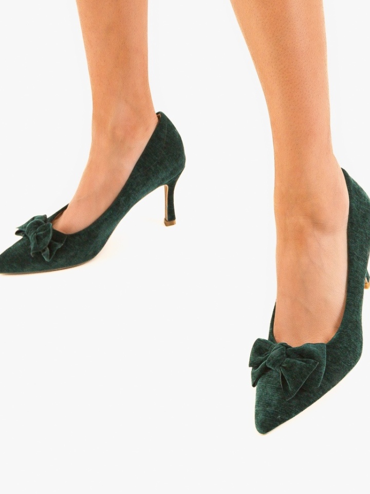 Pantofi dama Vynel Verzi