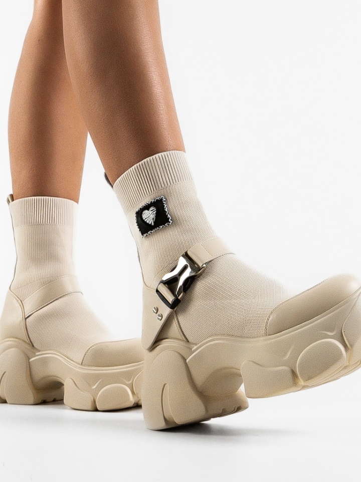 Sneakers dama Tradale Bej