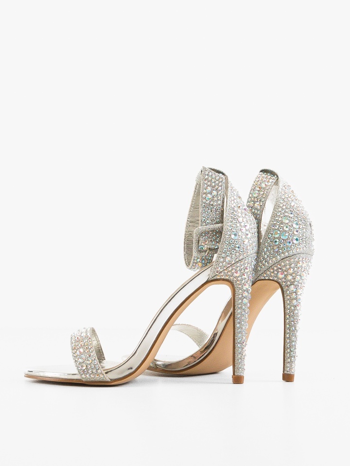 Sandale cu toc Loluta Aurii 2