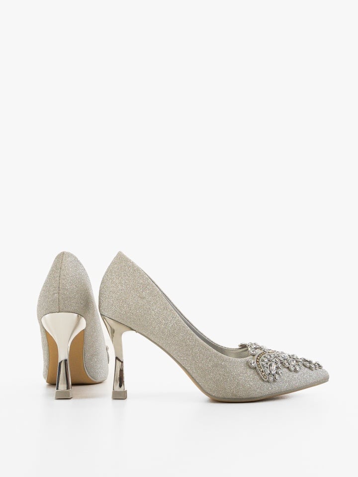 Pantofi stiletto dama Laurie Aurii 2