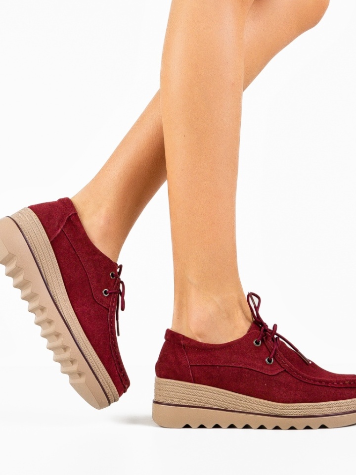 Pantofi Casual Sagrio Grena