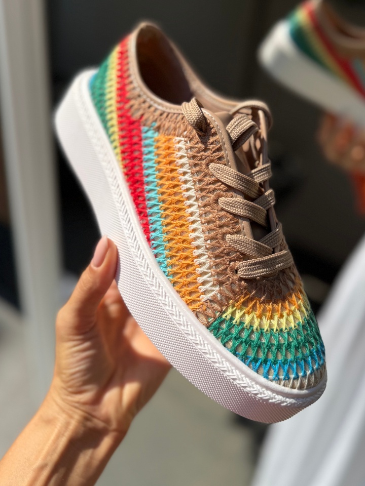 Sneakers dama Reinbou Multicolor