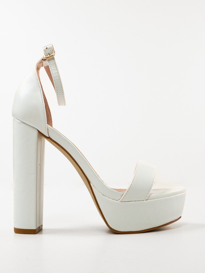 Sandale cu toc Reich Negre