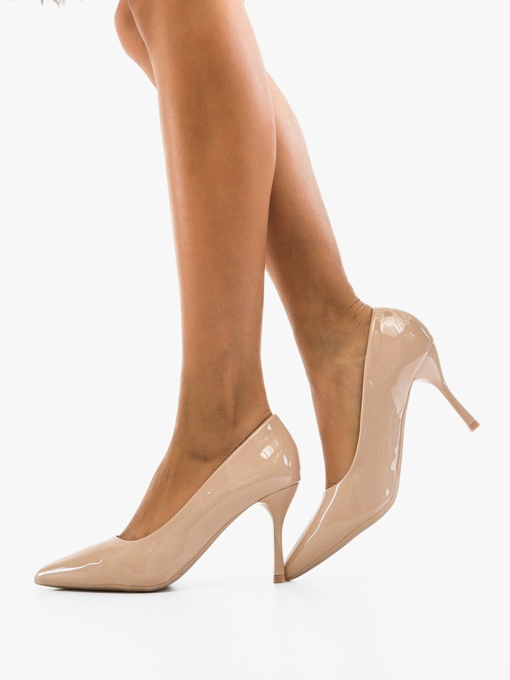 Pantofi stiletto dama Kas Nude