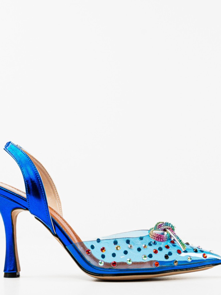 Pantofi dama Karambol Argintii