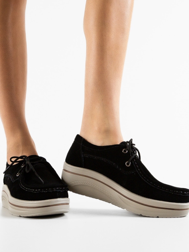 Pantofi Casual Auron Negri