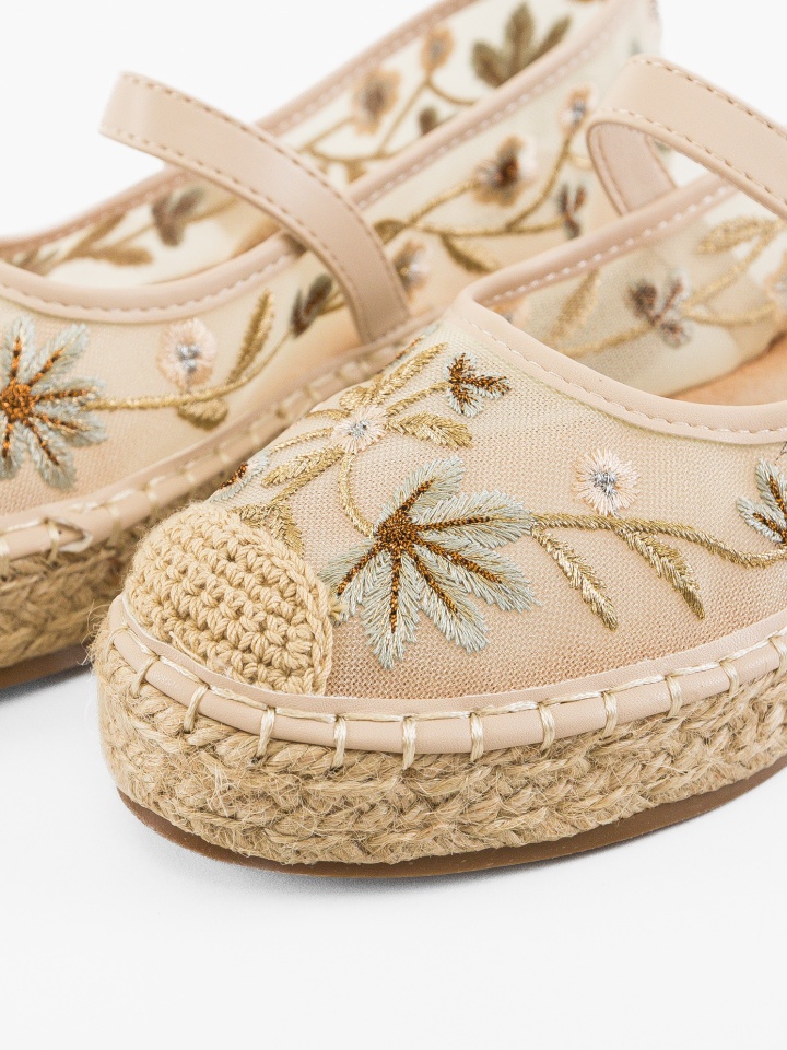 Espadrile dama Mason Bej