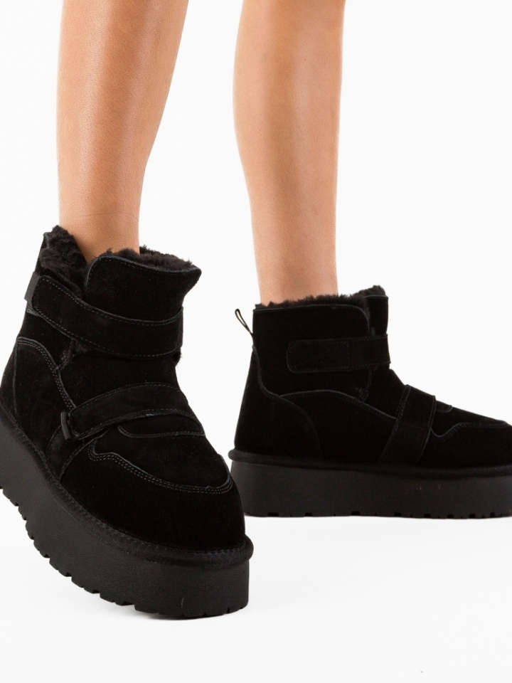 Cizme tip Ug Morvox Negre